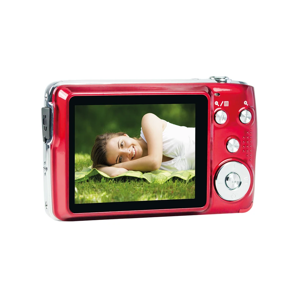 Компактен Фотоапарат AGFA Realishot DC8200 Digital Compact Camera 21MP, Red Компактен Фотоапарат AGFA Realishot DC8200 Digital Compact Camera 21MP, Red
